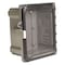 Wiegmann Quick Release Padlock Latch Electrical Enclosures, 20 in H, 8 in D, 16 in W, 1, 12, 3R, 4, 4X HW-PCC201608CHQR - alternate 1