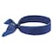 Ergodyne Evaporative Cooling Bandana, Solid Blue 6702 - alternate 1