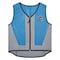Ergodyne Cooling Vest, PVA, Evaporative, Up to 4 hr Max Cooling Time, Zipper Closure, 16 3/4 in Length, Blue 6667 - alternate 1