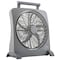 Treva/O2Cool Compact Fan, 2 Speeds, Gray, AC/DC Adapter FD10006AU - alternate 1
