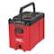 Milwaukee Tool PACKOUT Compact Tool Box, Polypropylene, Black/Red, 16-1/4 in W x 10 in D x 13 in H 48-22-8422 - alternate 1