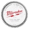 Milwaukee Tool 7 1/4 in. 56 Tooth Aluminum Cutting Circular Saw Blade (5/8 in. Arbor) 48-40-4335 - alternate 1