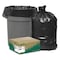 Earthsense Commercial 56 gal Trash Can Liners, 43 in x 48 in, Extra Heavy-Duty, 1.25 mil, Black RNW4750 - alternate 1