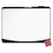 Quartet Cubicle Whiteboard 23.5"x17.5", Black 06355BK - alternate 1