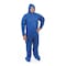 International Enviroguard Disposable Coverallss, Hooded Coverall, L, SMS, Elastic Wrist, Attached Boots Ankle, Serged Seam 2229B-L - alternate 1
