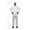 International Enviroguard Disposable Coverallss, Hooded Coverall, 2XL, SMS, Elastic Wrist, Elastic Ankle, Serged Seam, White 2225-2XL - alternate 1