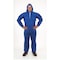 International Enviroguard Disposable Coverallss, Hooded Coverall, L, SMS, Elastic Wrist, Elastic Ankle, Serged Seam, Blue 2225B-L - alternate 1