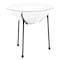 Flash Furniture Bungee Glass Table, Valencia, White TLH-094T-WHITE-GG - alternate 1