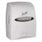 Scott Essential Manual Hard Roll Towel Dispenser (46254), White, 12.63" x 16.13" x 10.2" (Qty 1) 46254 - alternate 1