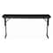 Correll Rectangle Panel Leg Folding Seminar Training Table, High Pressure Laminate Top, Black Granite SP1860PX-07 - alternate 1