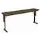 Correll Rectangle Panel Leg Folding Seminar Training Table, 18" W, 96" L, 29" H, High Pressure Laminate Top SP1896PX-06 - alternate 1
