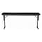 Correll Rectangle Panel Leg Folding Seminar Training Table, High Pressure Laminate Top, Black Granite SP1872PX-07 - alternate 1