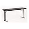 Correll Rectangle Off Set Leg Folding Seminar Training Table, High Pressure Laminate Top, Black Granite ST1896PX-07 - alternate 1