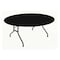 Correll Round Commerical Folding Utility Table, High Pressure Laminate Top, Black Granite CF60PX-07 - alternate 1