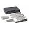 Gearwrench 84 Piece 1/4", 3/8" & 1/2" Drive Hex/Ball End Hex/Tamper Proof SAE/Metric Bit Set 80742 - alternate 1