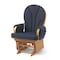 Foundations Glider, 25-1/2 in W 27" L 41" H 4201046 - alternate 1