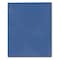 Roaring Spring Case of Dark Blue Paper Pocket Folders, 11.75"x9.5", Twin Pockets hold 25 sheets ea, 11 pt tag board, PK250 50116cs - alternate 1