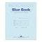 Roaring Spring Case of Exam Blue Books, 8.5" x 7", 12 Sheets/24 Pages, Wide Ruled with Margin, PK500 77513cs - alternate 1
