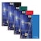 Roaring Spring Case of Genesis WB 1 Subject 1 Pkt Notebooks, 11"x9", 100 sht, Asstd Covers, College Ruled w/Margin, PK12 13112cs - alternate 1