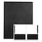 Roaring Spring Case of Black Pocket Folders w/Prongs, 11.75"x9.5", Twin Pockets hold 25 sheets ea, 11 pt tag board, PK250 54120cs - alternate 1