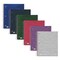 Roaring Spring Subject Wirebound Notebooks, 11"x9", 200 sht, 5 Pkt, College Ruled w/margin, Asstd. Colors, PK12 11295cs - alternate 1