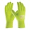 Pip Hi-Vis Coated Gloves, Foam Nitrile, Foam, Palm, 3 Abrasion Level, Lime, S (7) 12 PK 34-874FY/S - alternate 1
