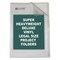 C-Line Products 8-1/2" x 14" Legal Size Deluxe Non Glare Vinyl Project Folders, 50PK 62139 - alternate 1