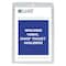 C-Line Products Shop Ticket Holder, Vinyl, Clear, 5x8", PK50 80058 - alternate 1
