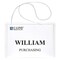 C-Line Products 3" x 4" Hanging Style Name Badge Kit with White Elastic Cord, 50PK 96043 - alternate 1