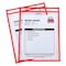 C-Line Products Shop Ticket Holder, Red, 9 x 12", PK15 43914 - alternate 1