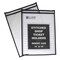 C-Line Products 11" x 14" Black Stitched Shop Ticket Holders, 25PK 46114 - alternate 1