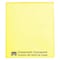 C-Line Products Classroom Connector Folders, Yellow, PK25 32006 - alternate 1
