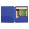 C-Line Products Two Pocket Folder, 3Hole, Blue, PK25 32935 - alternate 1