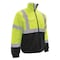 Deltaplus Hi-Vis Jacket, 300D Oxford Polyester with PU Coating, Lining Taffeta and Polyfill, Class 3 M 63945 - alternate 1