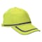Deltaplus Ball Cap, Hi-Viz, One Size, Lime, Polyester 61705 - alternate 1