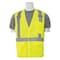 Deltaplus Vest, Tricot, Break Away, Hi-Viz, Lime, M 61390 - alternate 1