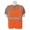 Deltaplus Vest with Pockets, Economy, HiViz, Orange, M 61638 - alternate 1