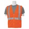 Deltaplus Safety Vest, Mesh, Hi-Viz, Orange, 3XL 61457 - alternate 1