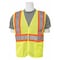 Deltaplus Vest, Hi-Viz, Lime, Contrasting Trim, 2XL 14608 - alternate 1