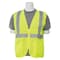 Deltaplus Safety Vest, Woven Oxford, Hi-Viz, Lime, M 61710 - alternate 1