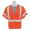 Deltaplus Safety Vest, No Pockets, Hi-Viz, Orange, M 14558 - alternate 1