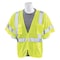 Deltaplus Safety Vest, Mesh, Hi-Viz, Lime, XL 61889 - alternate 1