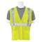 Deltaplus Vest, Flame Resistant, Hi-Viz, Lime, 4XL 61268 - alternate 1