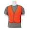 Deltaplus Safety Vst, Polyestr, HiViz, Orange, OneSize, Material: 100% Polyester Tricot 14099 - alternate 1