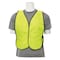 Deltaplus Safety Vest, Polyester, HiViz, Lime, OneSize 14098 - alternate 1