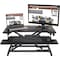 Victor Technology Compact Standing Desk Riser, Black DCX610 - alternate 2