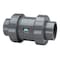 Hayward Flow Control Check Valve, True Union, Ball, 3", PVC/EPDM, Flanged TC1300FE - alternate 2