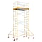 Bil-Jax Scaffold Tower, 2 to 21 ft H, 84 in W, 57 in D, Steel/Aluminum/Wood, 2,000 lb Load Capacity 6004C-7X20RT - alternate 1