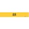 Brady Pipe Marker, Air, Yellow, 2-1/2 to 7-7/8 In 7005-1 - alternate 1
