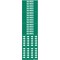 Brady Pipe Marker, Cold Water, Gn, 3/4 In or Less 7055-3C - alternate 1